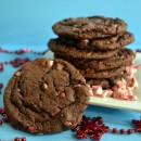 Cookies for Santa – Chewy Chocolate Candy Cane Cookies