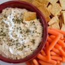 Garlic and Herb Beer Dip for the Non Double Dipper