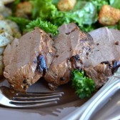 Marinated Pork Tenderloin | Stop Lookin' Get Cookin' | #PompeianVarietals